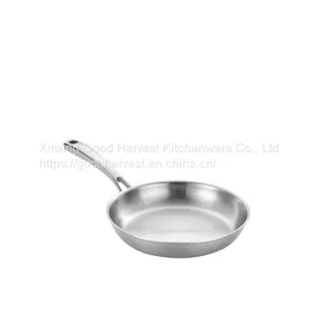 Xinxing Axa Stainless Steel Try-ply Stainless Steel Fry Pan thumbnail-4