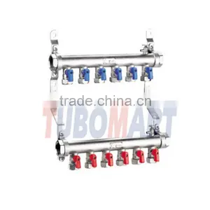 Floor Heating Systems Manifold Type Brass Water Manifold thumbnail-2