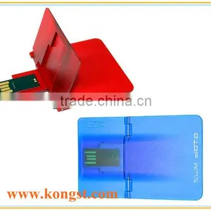 Color Transparent Card Usb Flash Drive/card Usb Stick thumbnail-1