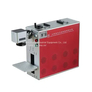 Portable Type Desktop Fiber Laser Marking Machine for Metal Engraving Printing thumbnail-1