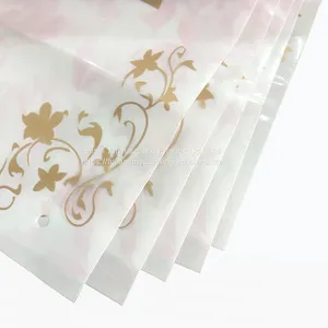 Custom Logo Plastic Packaging Bag With Zipper for Garment Manufacturer thumbnail-5