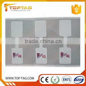 Custom Made RFID Plastic Jewellry Price Tags , Jewelry Barcode Labels thumbnail-4