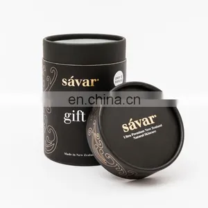Custom Design Cylinder Paper Cardboard Luxury Perfume Bottle Paper Tube Packaging thumbnail-1