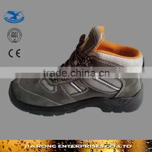 High Quality Steel Toe Cow Split Leather Black Steel Unisex Safety Shoes SS070 thumbnail-1