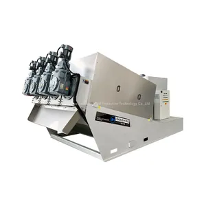 Waste Screw Press Dewatering Machine Solid Liquid Separator for Sludge Water Treatment thumbnail-1