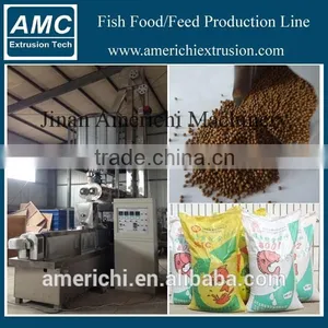 Small Capacity Float Fish Feed Extruding Machine thumbnail-1