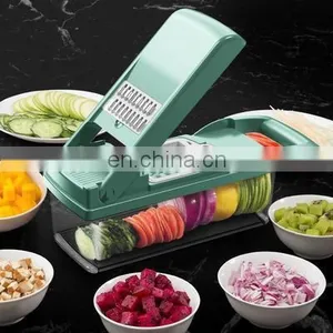 Fruit Shredder Onion Manual Kitchen Mandoline Multi Cutter Chopper Dicer Slicer Vegetable thumbnail-4