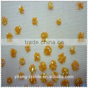 Dress Fabric Mesh With Glitter thumbnail-3
