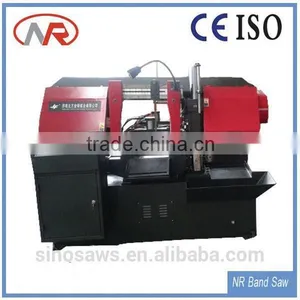 GS320 Automatic Hydraulic Horizontal CNC Metal Cut Band Saw Machine Gang Saw Machine thumbnail-1