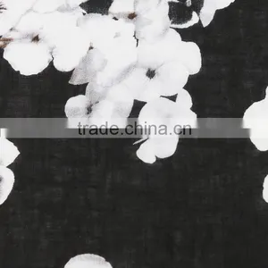 17*21 Linen Print Fabric,women's Fashion Dress Fabric,100% Linen Fabric thumbnail-4