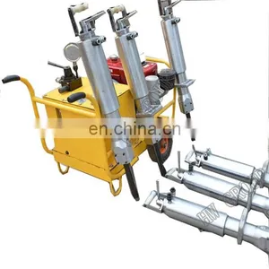 Diesel Engine Portable Hydraulic Rock Splitter Price for Sale thumbnail-5