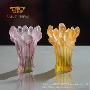 Modern Style Crystal Flower Arabic Incense Burner for Baby New Birth Giveaways Gift Set thumbnail-2