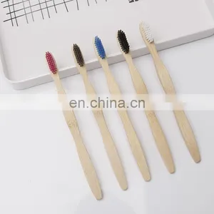 Free Ex-factory Price Biodegradable Bamboo Toothbrush With Logo thumbnail-2