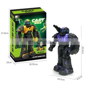 Original Jjrc R20 Smart Intelligent Rc Robot Infrared Sensor 2.4G Wireless Remote Control Programming Robot Model Boy Toys thumbnail-1
