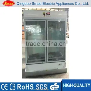 Swing Glass Door Display Refrigerator Showcase Price thumbnail-1