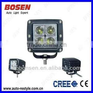 16W CREE Flush Offroad Work Light for Tractor, Forklift, Off-road, ATV, Excavator, Heavy Duty Equipment Etc. thumbnail-1