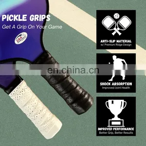 2-pack PU Replacement Grip for Sports Tennis Pickleball Paddle Racquet Handle Grip Tape thumbnail-4