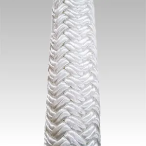 Good Strength and High Abrasion Polyester Double Braided Boat Rope Double Braided Polyester Ropes thumbnail-1