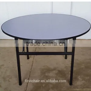 2016 Durable and Exquisite Design Folding Round Banquet Table HM-T1 thumbnail-3