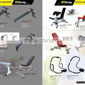 Multifunction Adjustable Flat Weight Gymnastic Bench thumbnail-2