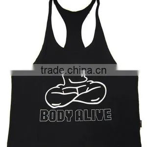 High Quality Cotton Jersey Tank Top/cheap Custom Stringer Tank Top/mens Tank Top Clothing China Wholesale thumbnail-1