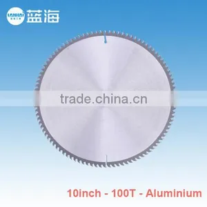 10''-100T High Quality TCT Saw Blade for Cutting Alumium thumbnail-1