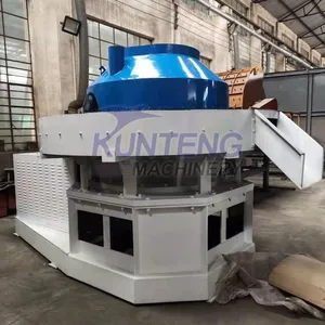 Agricultural Straw Rice Husk Bark Double Axis Shredder and RDF Fuel Rod Making Machine Production Line thumbnail-4