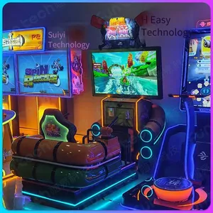 Children's Amusement Park Rowing Elite Entertainment and Leisure Arcade Game Entertainment Rowing Boat Coin - Operated and qr - Code Payment Amusement Machine Equipment thumbnail-4