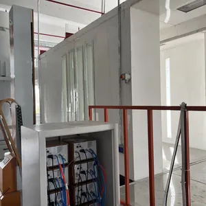 Industrial Manual Powder Coating Booth, Manual Spraying of Plastic Powder Booth for Large thumbnail-1