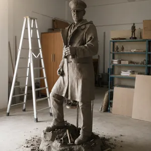 Custom Themed Figure Statue for Exhibition Display thumbnail-4