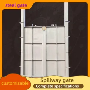 Welded Integrated Stainless Steel Gate Tight Sealing No Deformation Hydraulic Water Control Gate thumbnail-4