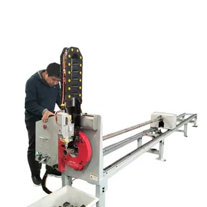 RA Series 5 In 1 Laser Cutting Machine For Square Tube Round Pipe Angle Iron Channel Steel Metal Cutter thumbnail-5