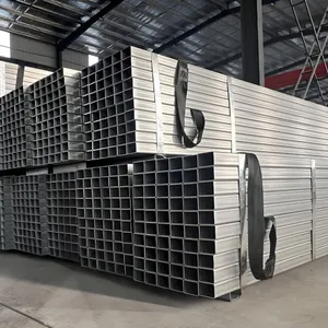 Heavy Duty Hot Dip Galvanized SHS Square Tube Q235B GI Pipe In Stock thumbnail-5