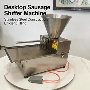 MO-Qdmech Factory Direct Stainless Steel Sausage Filling Machine RL156 Commercial Sausage Stuffer Meat Filler Customizable thumbnail-5