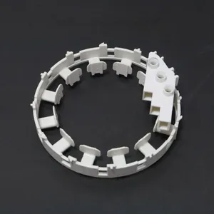 IATF 16949 PA66 Electronic Ring Retainer Custom Injection Molding Automated Vision Inspected Plastics Export To Poland Auto Hub thumbnail-2