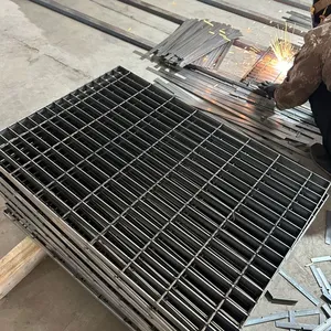 Heavy Duty Platform Grating Hot Dip Galvanized Steel Grating for Offshore Industrial Platform thumbnail-4