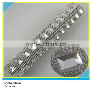 10*15 mm Clear Rectangle Iron On 2mm/3mm Rhinestone Glue Sheets 24*40 cm thumbnail-3