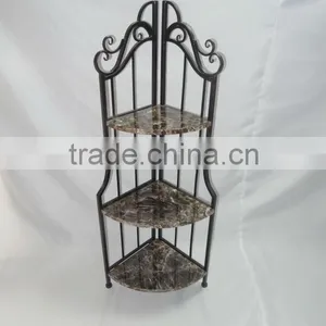 2015 Best Selling Stone Mosaic Plant Stand Corner Shelves thumbnail-1