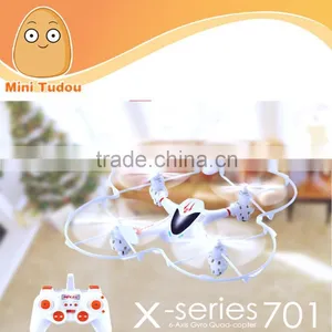 Hot Product! Manufactury 2.4G 3D Roll 6-axis Gyro Quadcopter X-701 RC DRONE With Light thumbnail-1