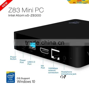 Z83 Mini Pc Window 10 Pro Intel Cpu X5-Z8300 Wintel Mini Pc Anddroid tv Box thumbnail-4