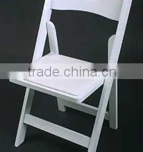 Elegant Folding & Padded Resin Wimbledon Wedding Chair thumbnail-6