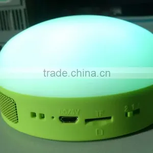 Wireless Mini Bluetooth 2.0 Speaker With LED Light Stereo for Laptop/PC/MP3/ MP4 Player thumbnail-3