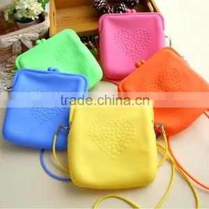 Shoulder Bag Silicone Long Handle Silicone Shoulder Bag thumbnail-1