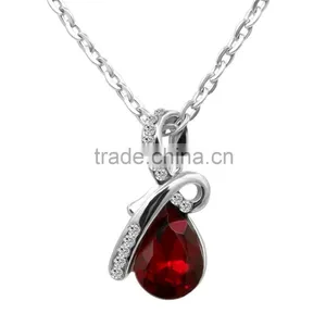 Angel Tears Girls Jewelry Wholesale Crystal Drop Necklace thumbnail-1