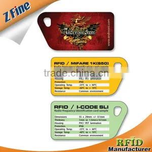 Barcode,Signature Panel Non-standard Pvc Card thumbnail-1