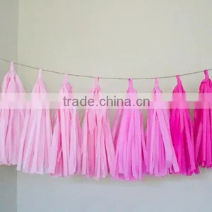 Festival Party Favor Decorations Tissue Paper Tassel thumbnail-5