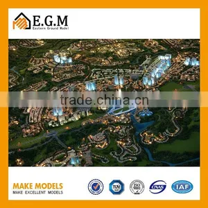 Urban Masterplan Model With Great Illuminated Effect for Exhibition thumbnail-2
