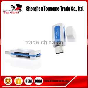 External USB 2.0 4 in 1 Multi Memory Card Reader For SD TF T-Flash M2 Card C1 thumbnail-5