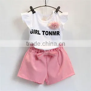 Wholesale Girls Tutu Dress Set,2pcs Baby Girl's Tulle Dress Set,dress Children Tops With Skirt Set,girls Outfits Summer Clothes thumbnail-6