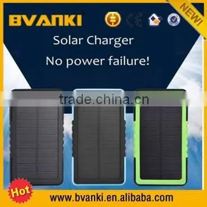2016 New Technology Solar Power Bank Solar Charger Import Cheap Goods From China 8000mah Dual Usb Portable Mobile Power Bank thumbnail-1